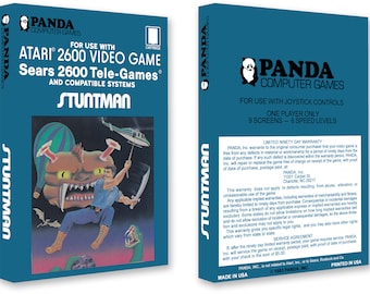 Stuntman (Box for the Atari 2600 Game)