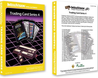 Trading Card Series #4 Big Box (Box only, *** NO *** Intellivision Trading Cards enclosed)