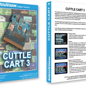 Cuttle Cart 3 (doos voor het Mattel Intellivision-spel)