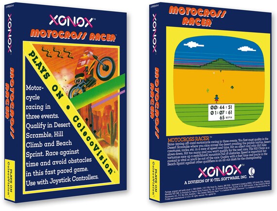 Motocross para Intellivision (1983)