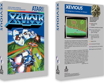 Xevious (Box for the Atari 5200 Game)