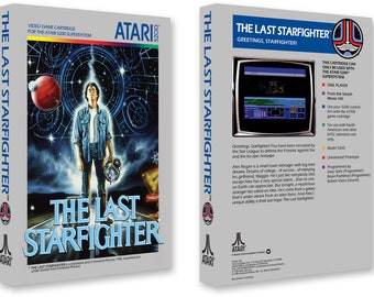The Last Starfighter (Box for the Atari 5200 Game)
