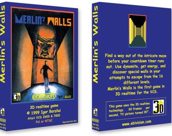 Pitfall 2: Lost Caverns (box for the Atari 2600 Game) - Etsy