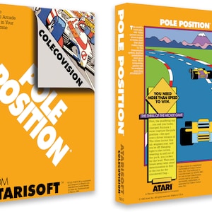 Pole Position Box for the ColecoVision Game image 1
