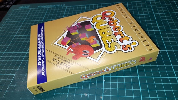 Jeu Mattel Intellivision Q*bert - Boîte + Jeu + Notice - État Correct (collector)
