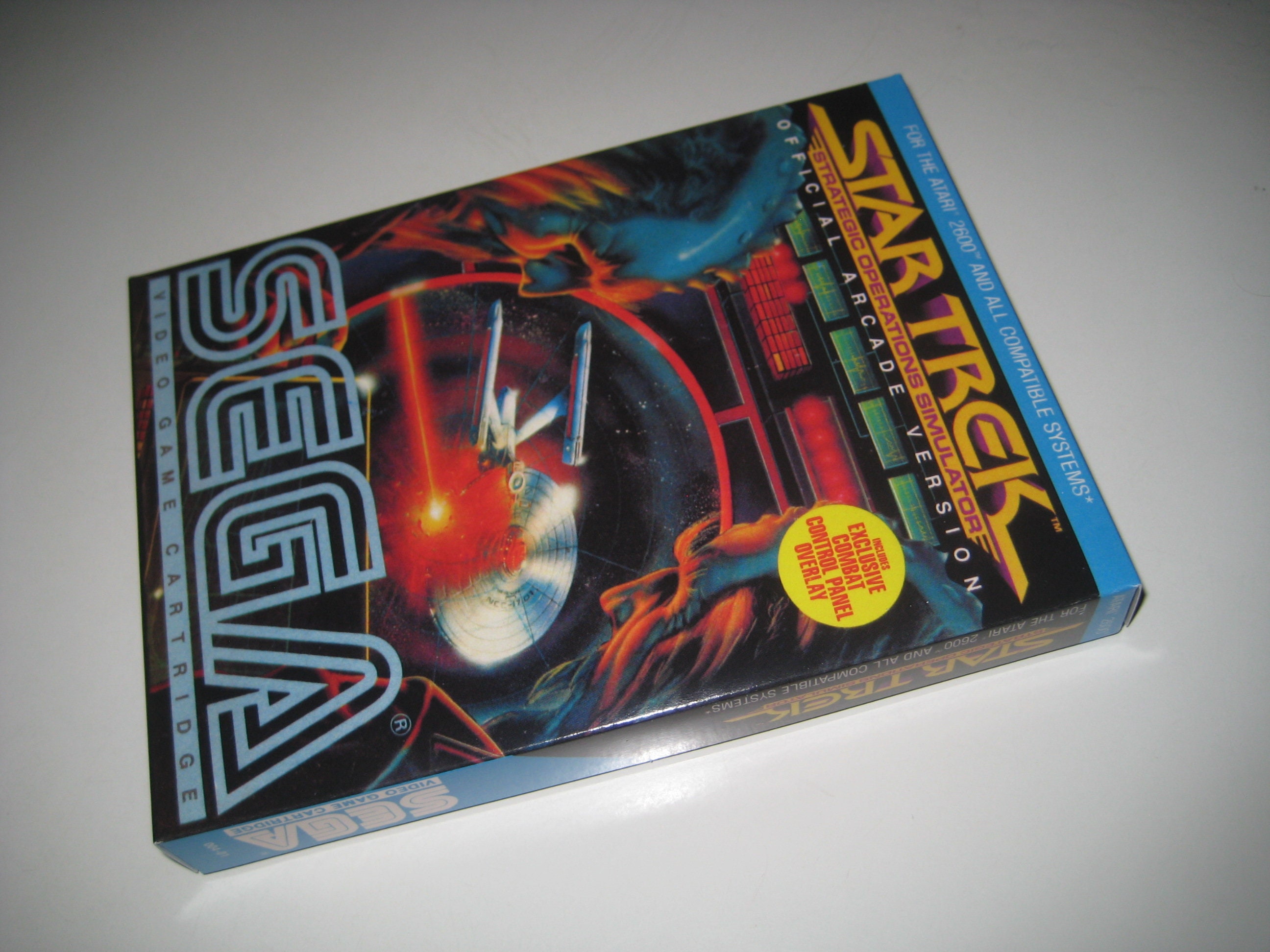 Star Trek (boîte pour le jeu Atari 2600) - France