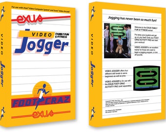 Video Jogger (Box for the Atari 2600 Game)