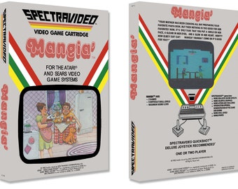 Mangia (pudełko z grą na Atari 2600)