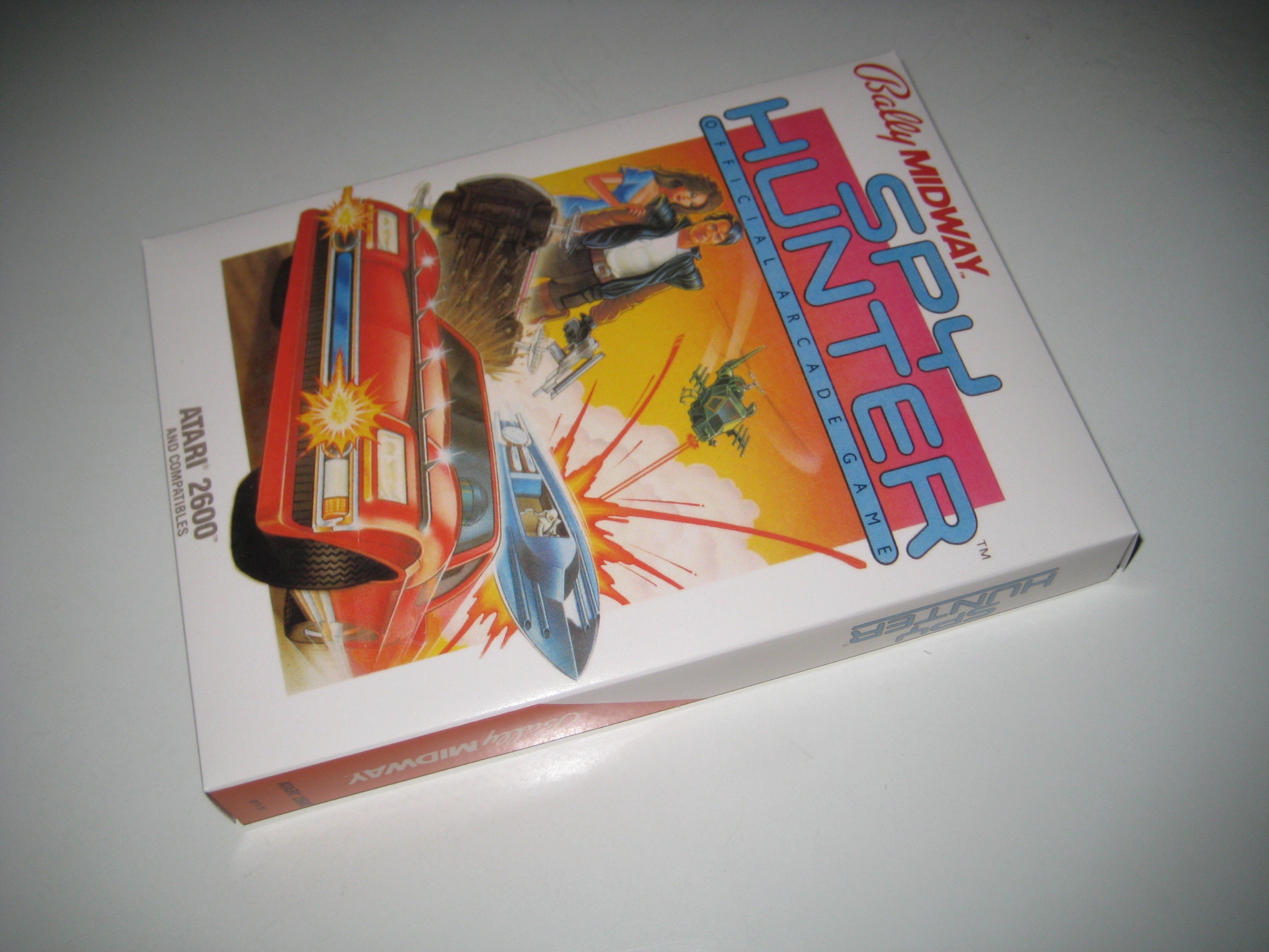 Spy Hunter (box for the Atari 2600 Game) - Etsy