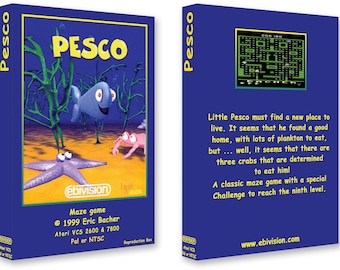 Pesco (Box for the Atari 2600 Game)