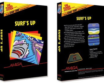 Surf's Up (Box for the Atari 2600 Game)