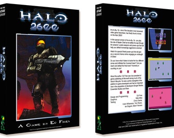 HALO (Box for the Atari 2600 Game)