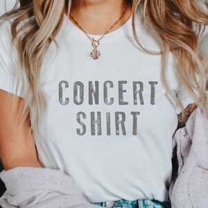 Vintage Minimalist Concert T-shirt, Music shirt, Band shirt