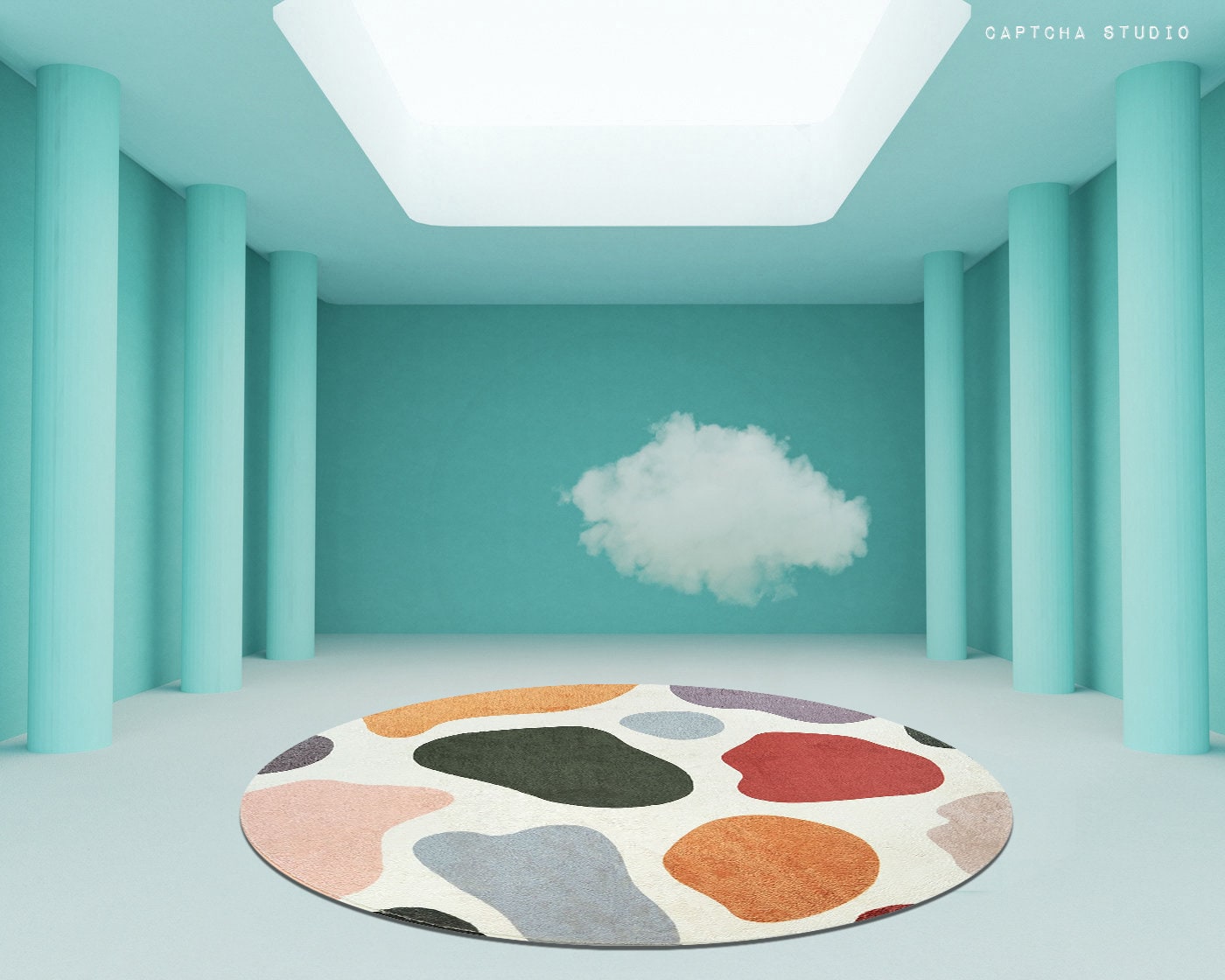 Nordic Style Abstract Rug door Mat Wall Rug Modern Rug Etsy