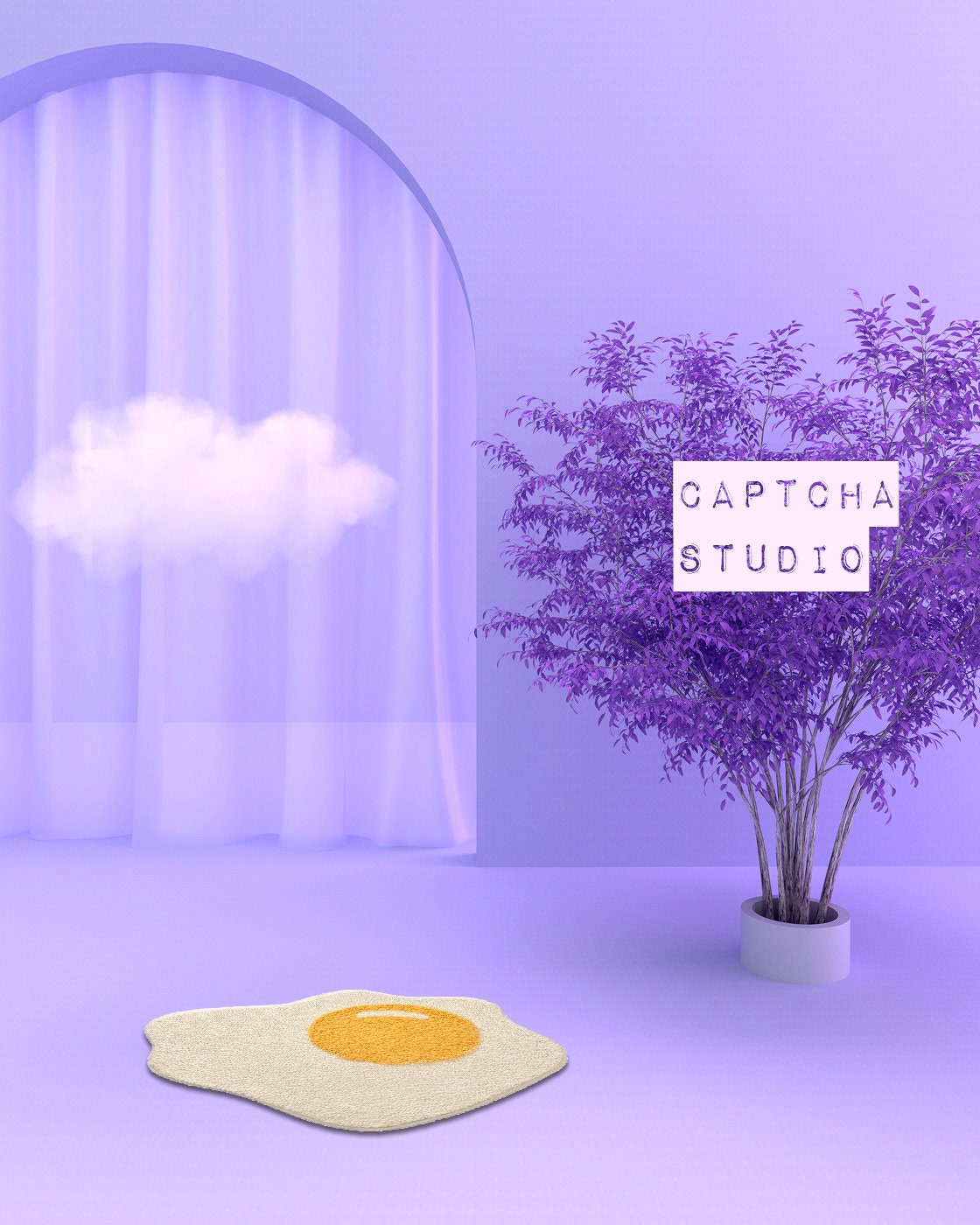 Tapis de Bain Aux Œufs [Salle Bain, Tapis Unique, Nordique, Pop Art, d'entrée Antidérapant Sol Paill