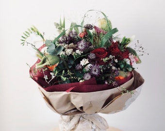 Wild flower Seasonal Bouquet (fresh florals) Free next day dispatch