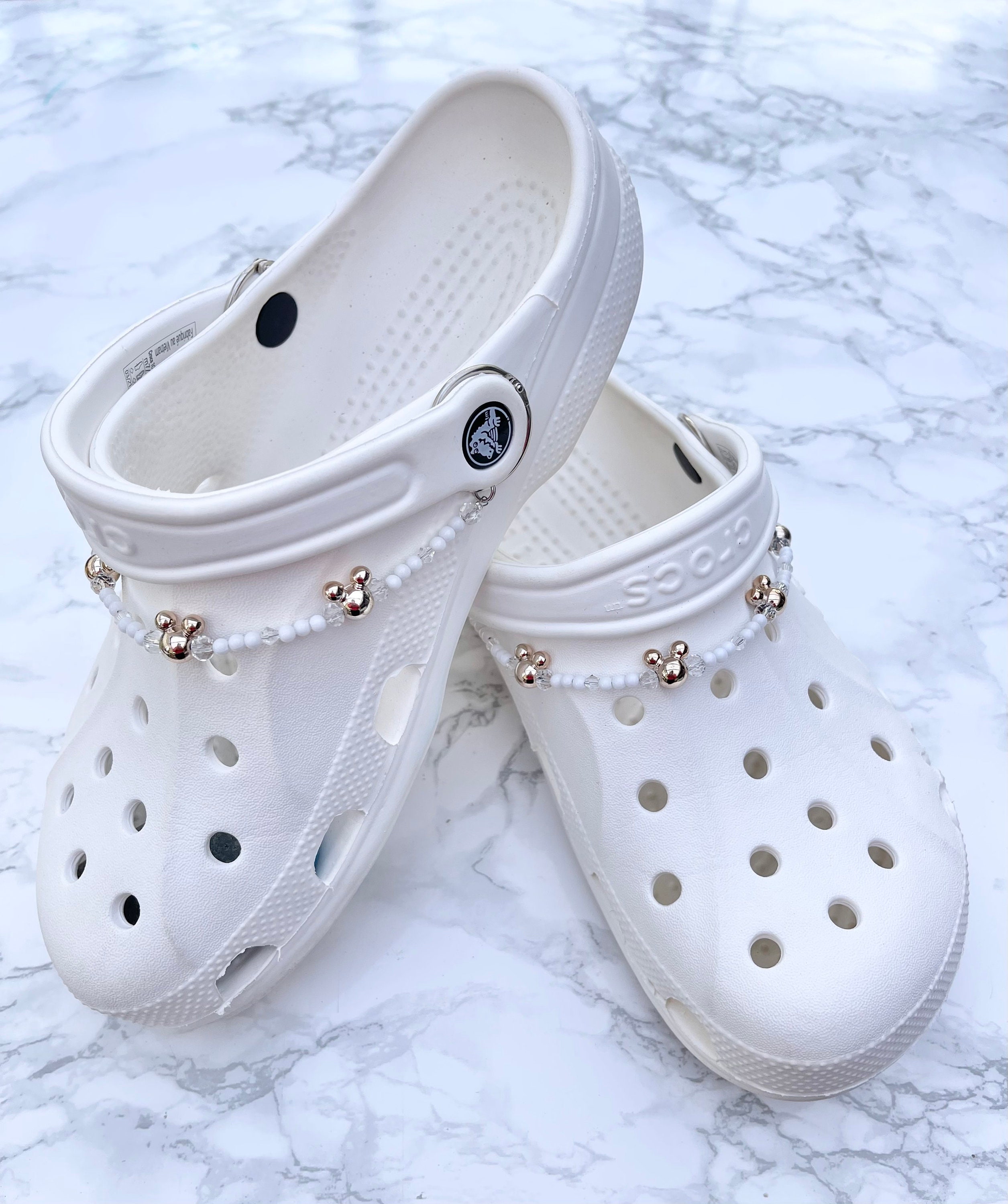 Amuletos de croc con forma de Mickey Mouse Zapatos Plantillas y accesorios Cuidado y limpieza del calzado 
