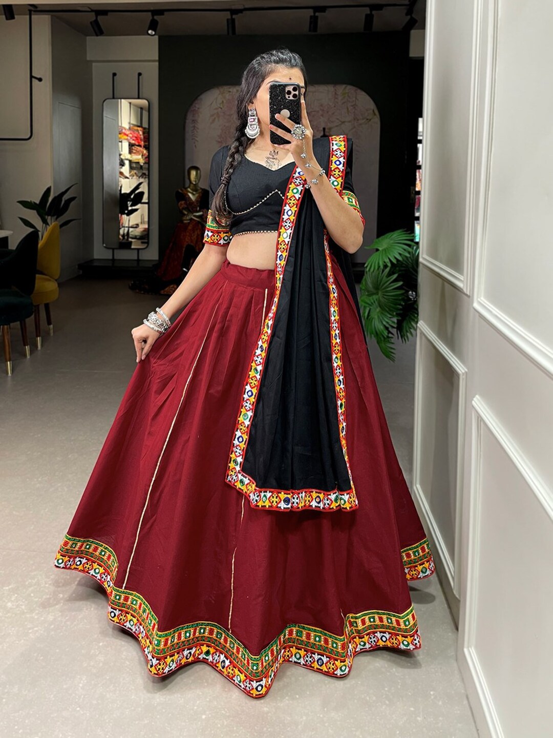 marathi lehenga