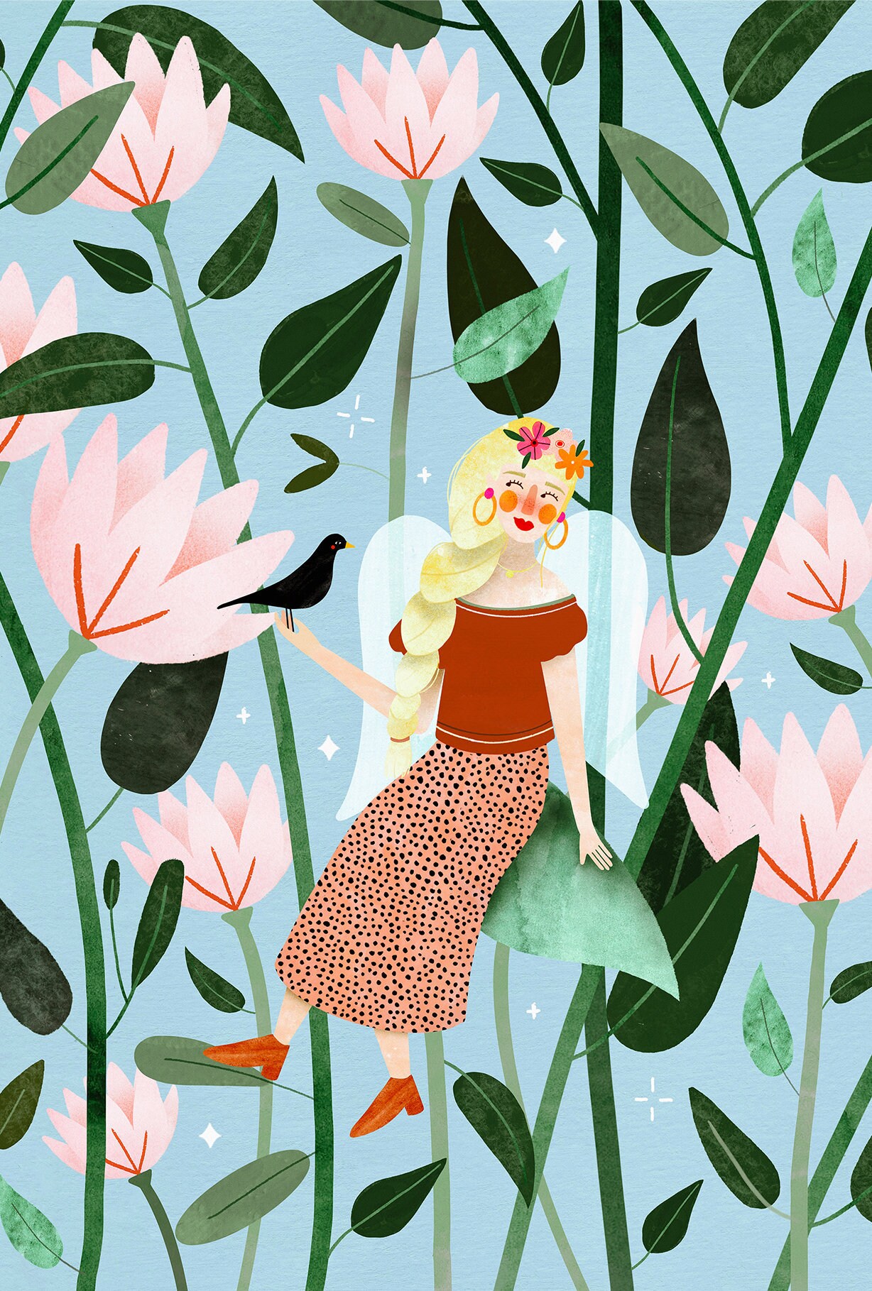 Affiche Décorative Imprimée Signe Astrologique Vierge