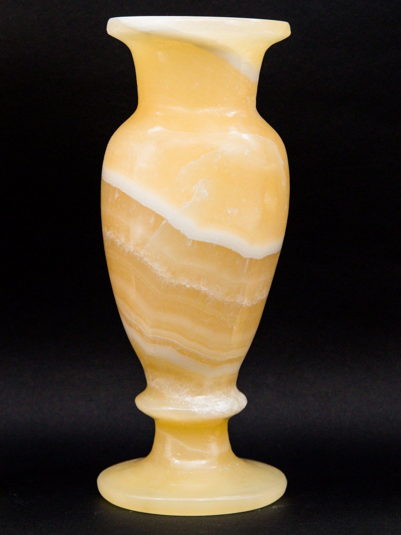 Alabaster Vase Etsy