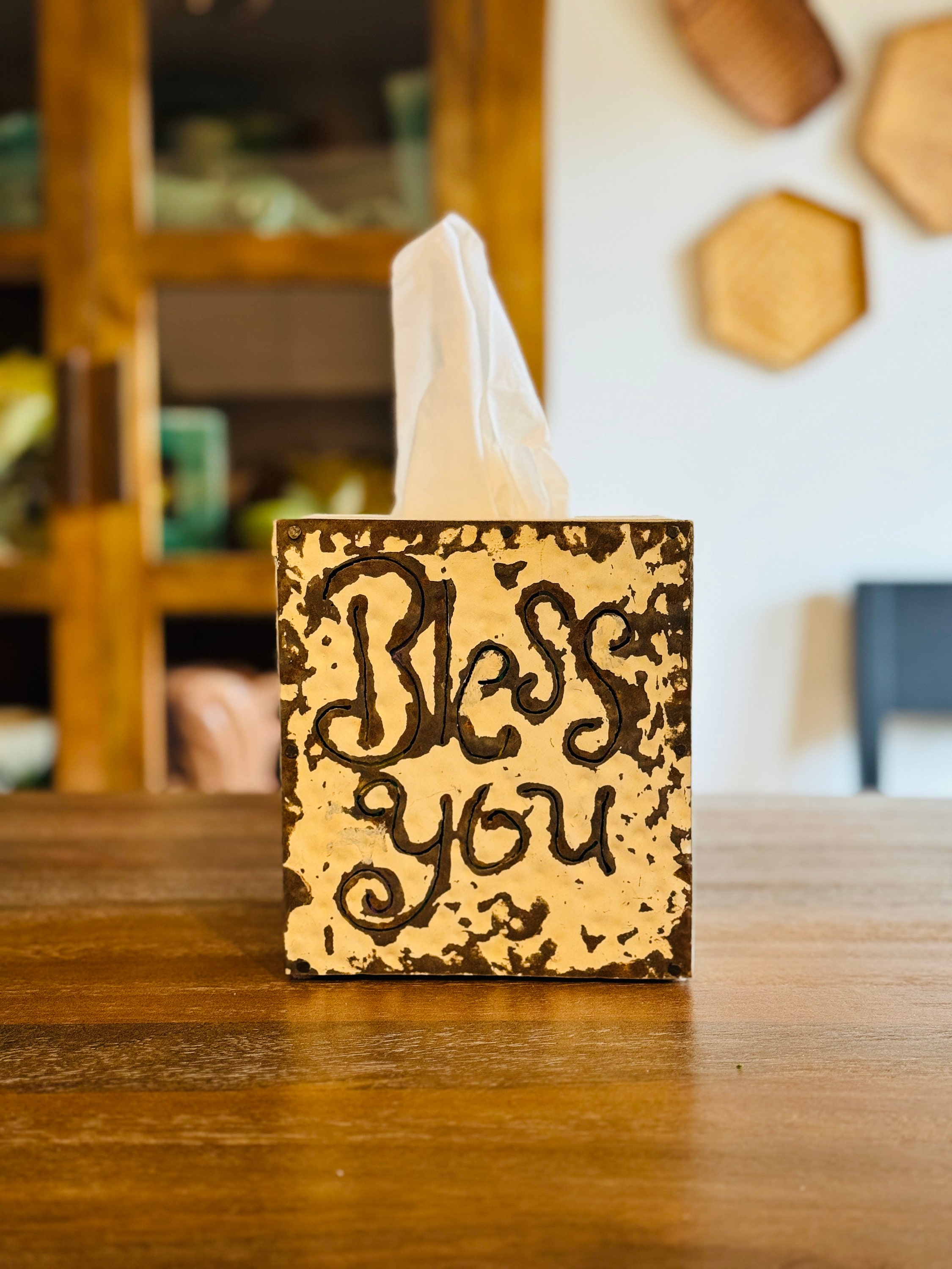 Tin tissue box cover online
