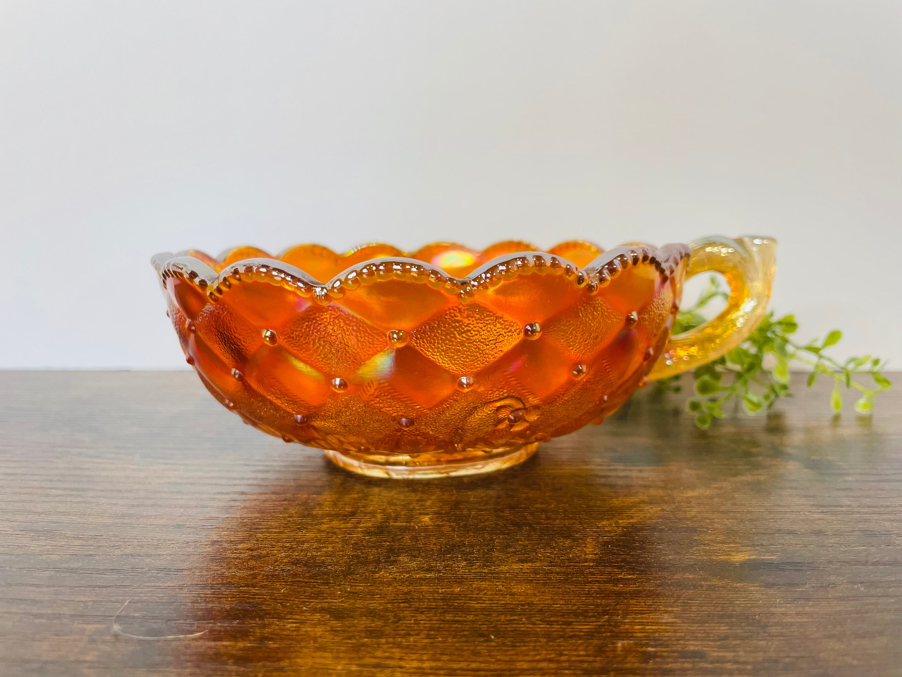 Selling and selling SunriseColors Glass Candy Dish with