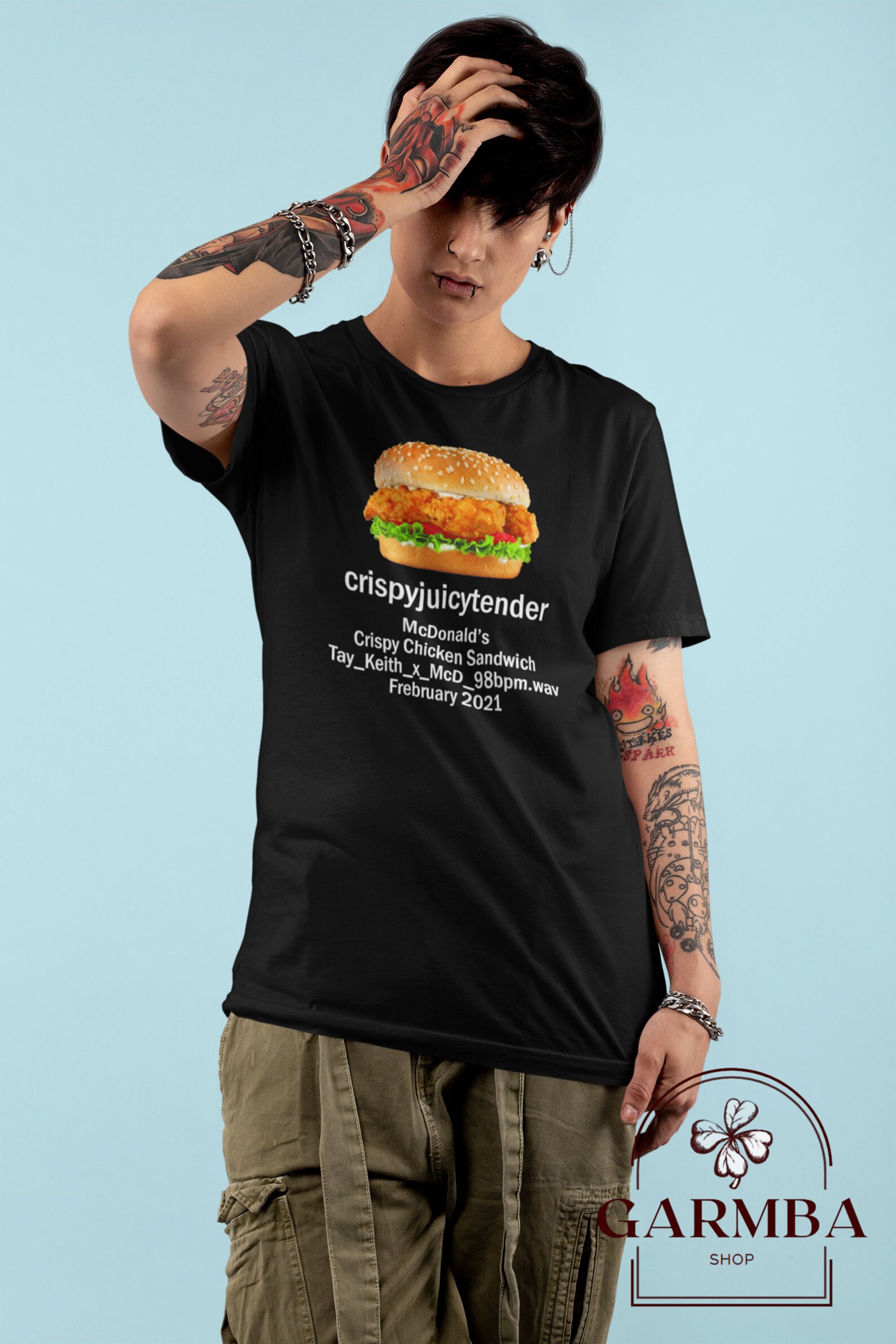 chicken sandwich shirt