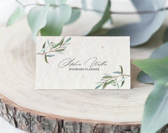 Wizytówki z możliwością sadzenia: papier z nasionami stokrotek, przyjazny dla środowiska