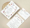 Plantable Wildflower Seed Paper Wedding Invitation Set with Jute product logo