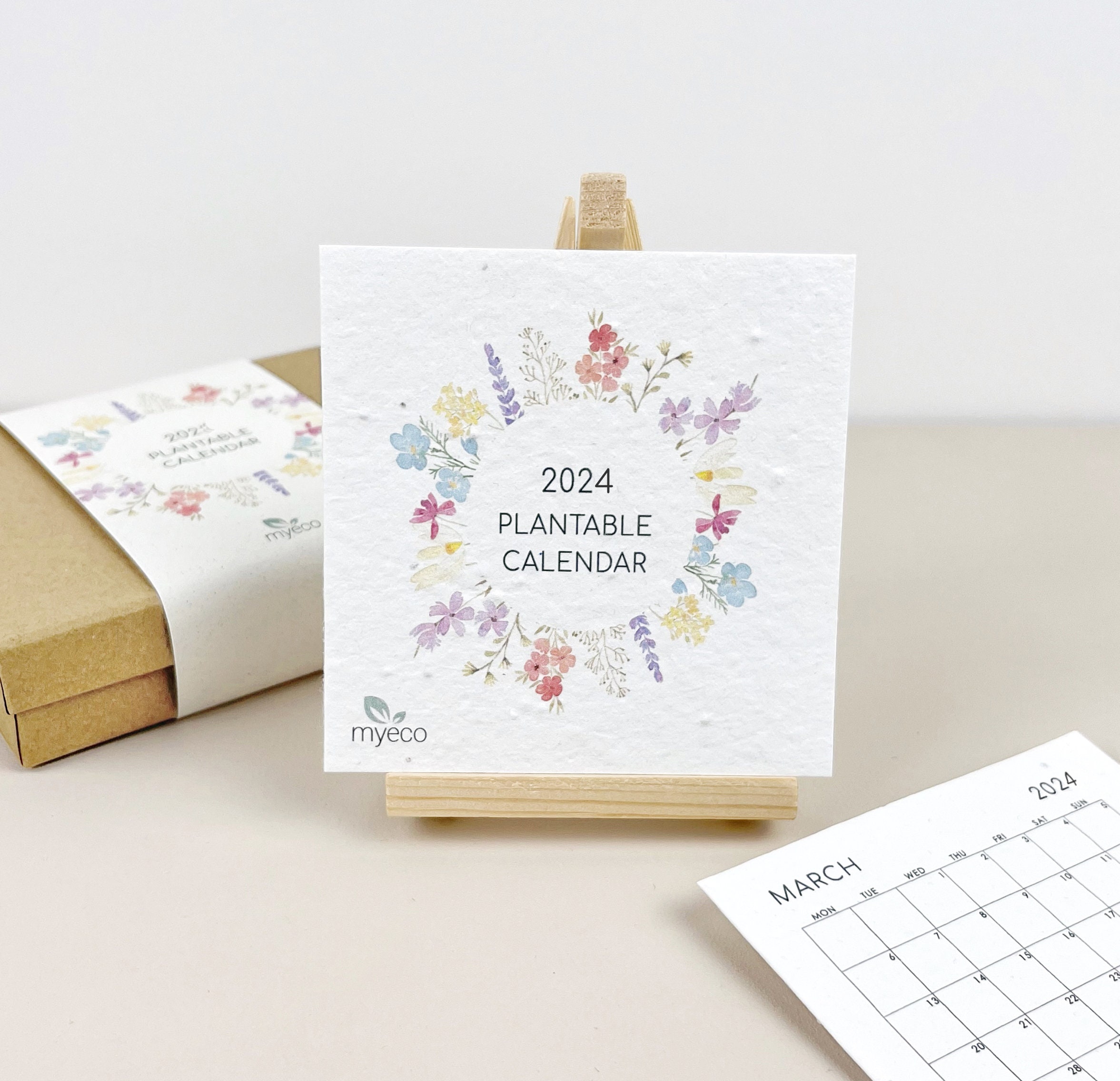 Calendrier a planter planete24 - Growing Paper