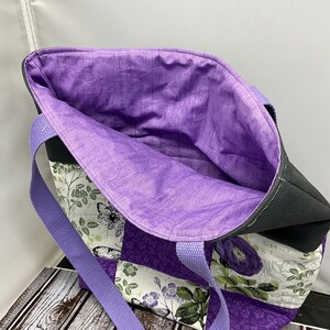 Charmed Tote Patchwork Tote, Quilted Make up Bag, Quilted Coin Purse - Etsy