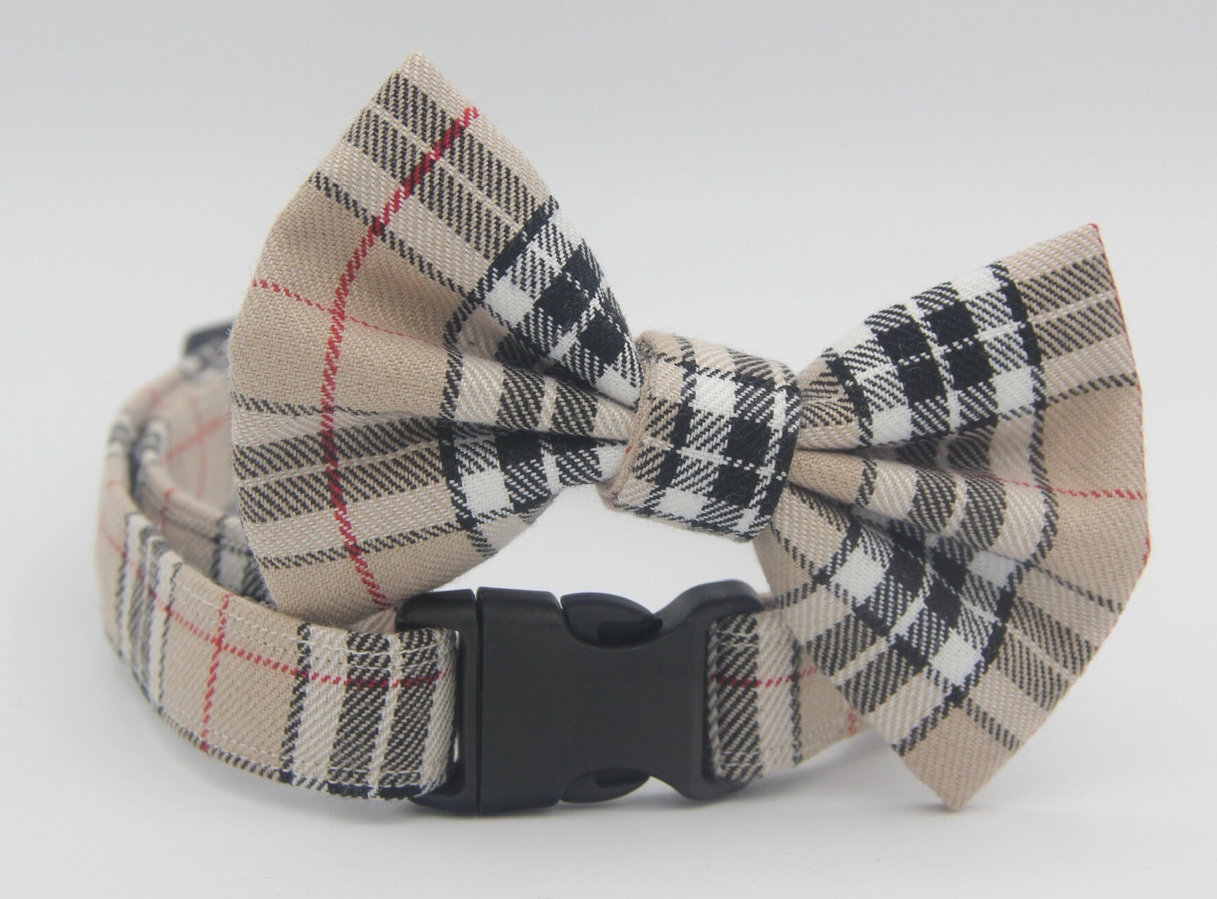 Burberry dog cheap bow