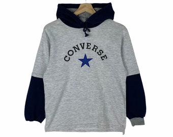 grey converse hoodie