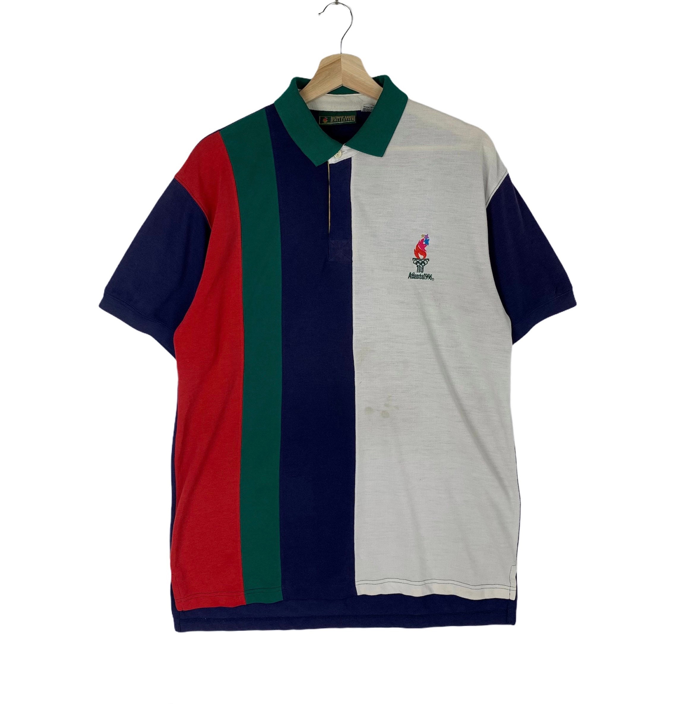ウェア vintage 1996 ATRANTA  OLYMPIC uniform dv 1996 Atlanta Olympics Training Top (Size XL) – VintageFolk