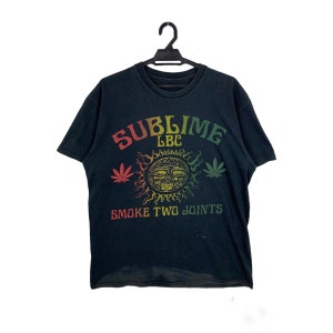 90s Sublime Second Hand Smoke Album California Ska Punk Band T 