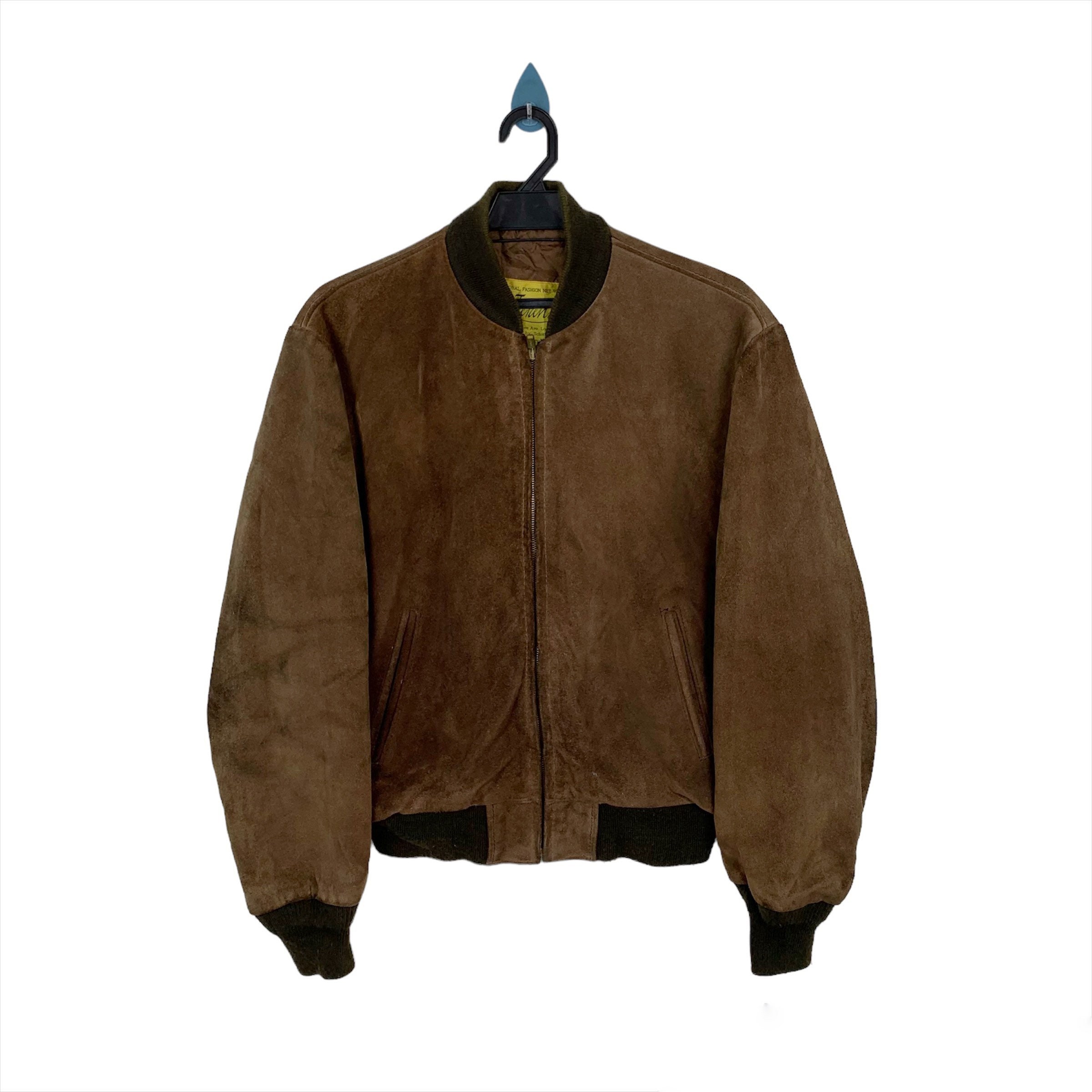 Vintage Schott Suede Leathercraft Jacket Made in Usa Brown Vintage Schott Suede Leathercraft Jacket Made in Usa Brown