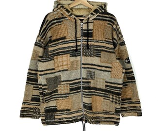Vintage Fleece Espero Hoodie Sweater Lightweight Jacket