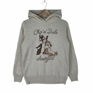 Disney Chip n Dale Cartoon Hoodie Pullover Jumper Sweatshirt