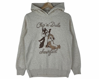 Disney Chip n Dale Cartoon Hoodie Pullover Jumper Sweatshirt