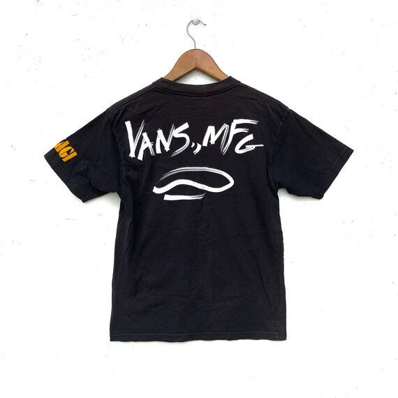 ★【VANS】★Vans x Peaches. Staple S/S T-Shirt Blac.k★ Vans Peaches Collaboration T-Shirts Unisex Black - POIZON