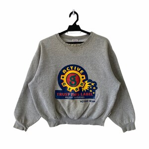 vintage Active Gear Pullover Sweatshirt Taille d’occasion sur Tag L Fit M