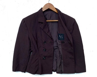 Yohji Yamamoto Y’s Double Breast Women Made In Japan