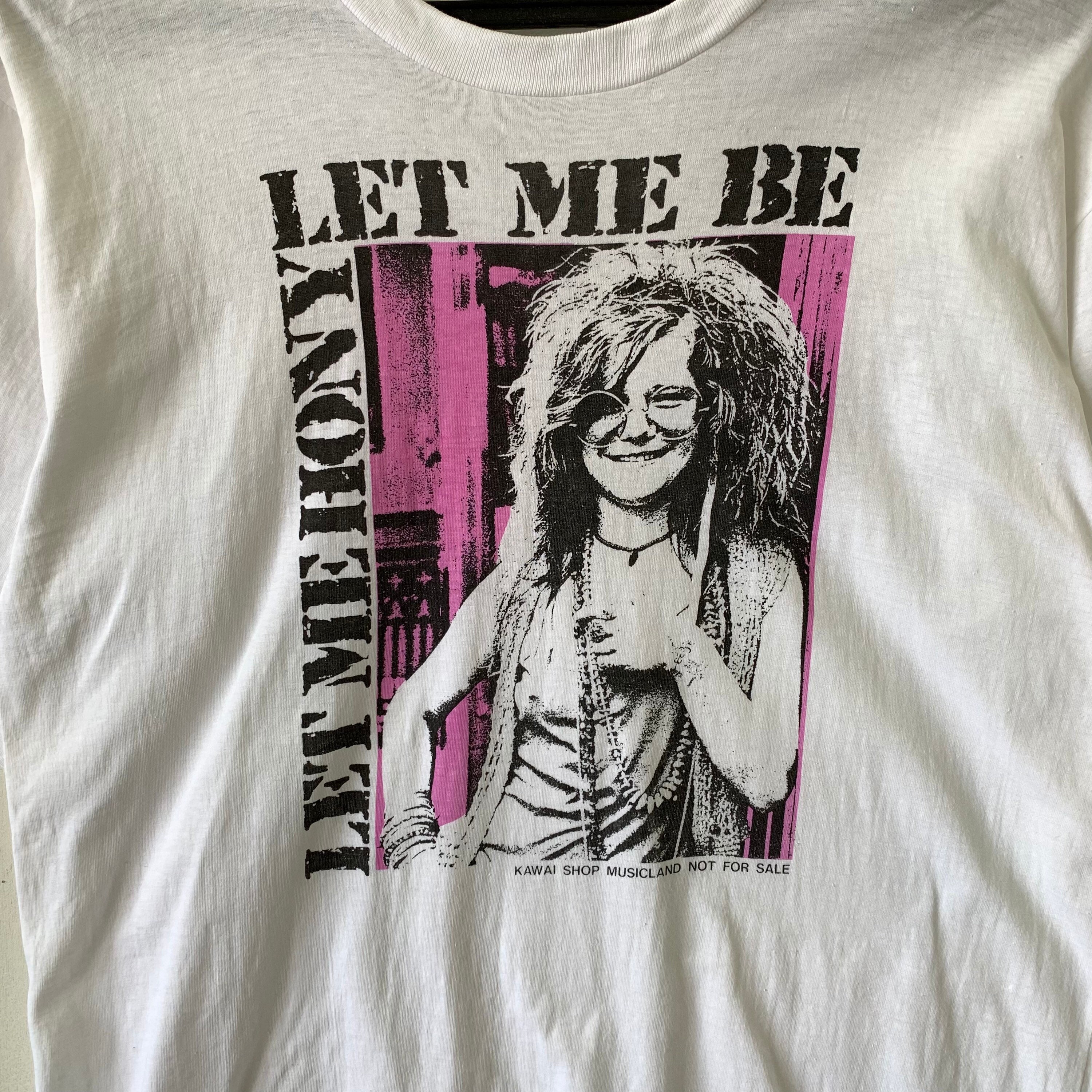 ヴィンテージ 90 年代 ジャニス ジョプリン Tシャツ ロッカー Tシャツ 