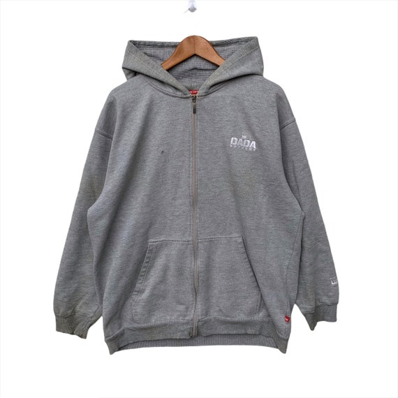 Dada Supreme Hoodie Zipped Vintage Sweatshirt Over