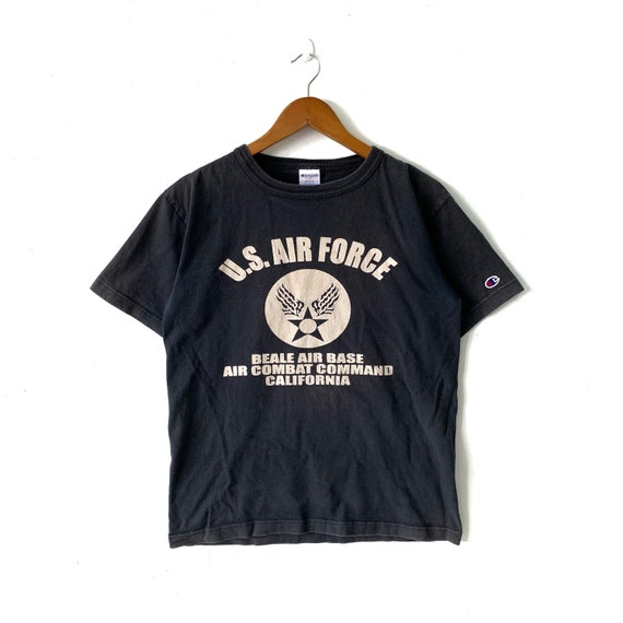 Vintage Champion Us Air Force Military Tshirt Mad… - image 1