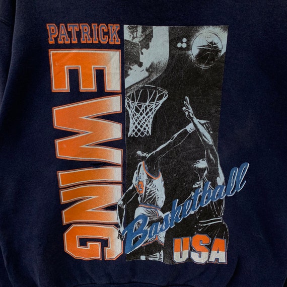 Vintage 1990's RARE Patrick Ewing Seattle SuperSonics Home Jersey Sz.