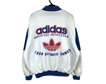 1988 Adidas Official Outfitter Usa Olympic Etsy