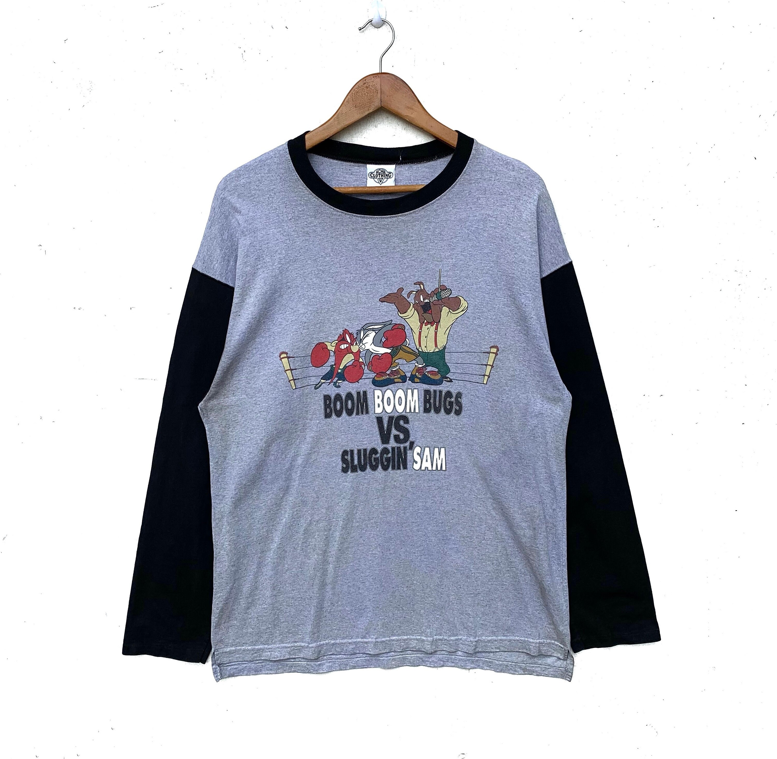 Vintage 1991 Bugs Bunny Looney Tunes Acme Clothing Long Sleeve