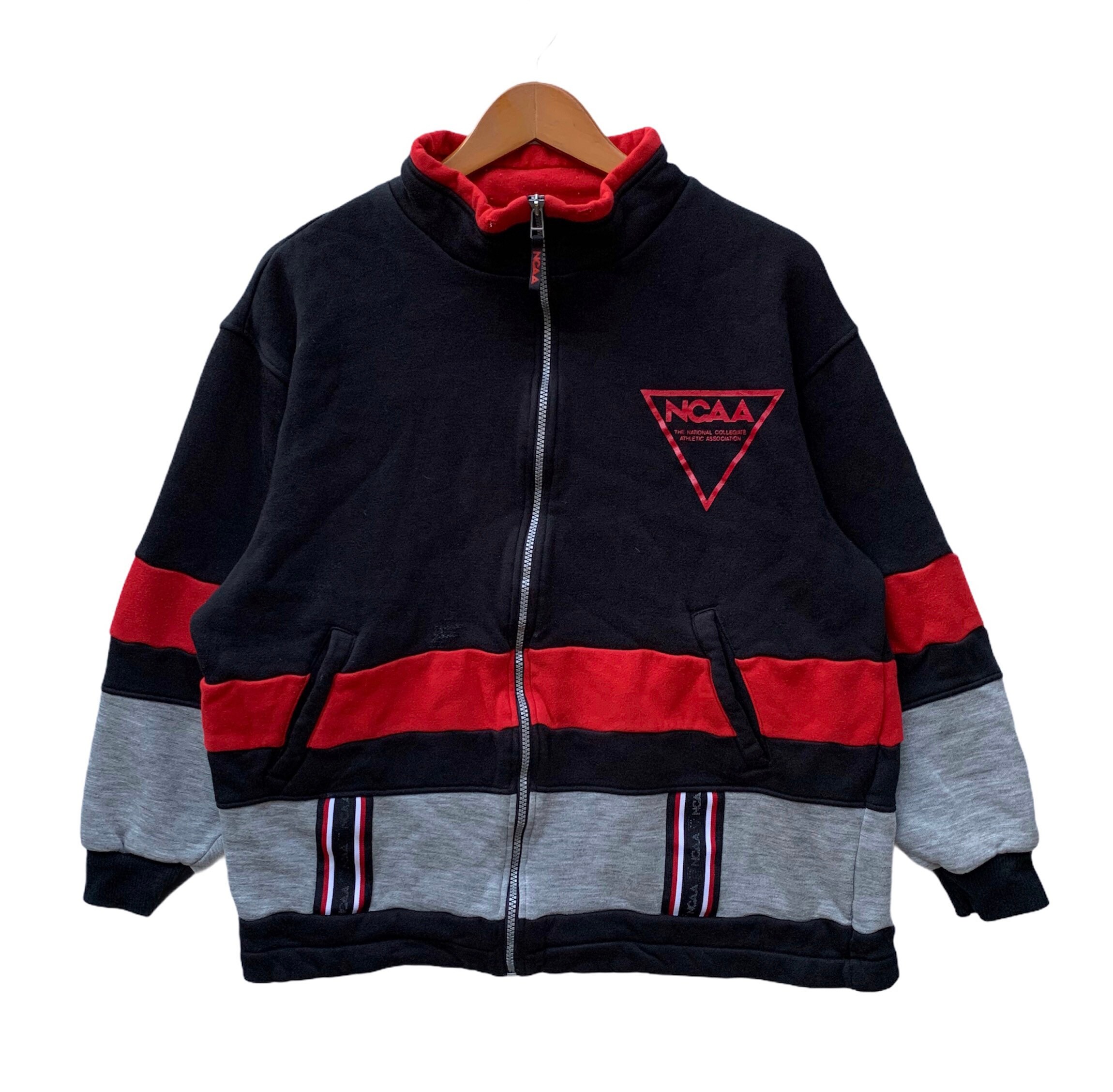 Vintage NCAA Multicolor Collab Descente Zipped Sweater - Etsy