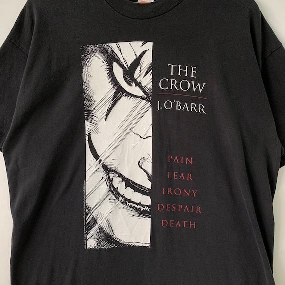 Vintage 90s the Crow James O'barr Comic Book Series T Shirt Vintage 90s the Crow James O'barr Comic Book Series T Shirt